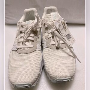 New men’s Adidas ZX prime blue golf sneakers. Size 8.5 cream color.